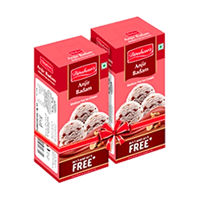 Dinshaws FAMILY PACK Anjeer Badam Buy 1 Get 1-SKU-HAR-4387
