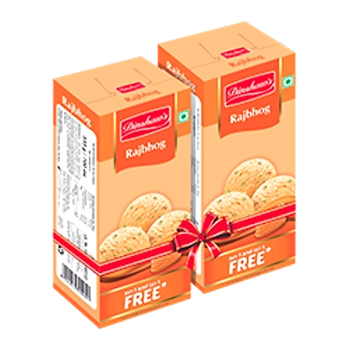 Dinshaws FAMILY PACK Rajbhog Buy 1 Get 1-SKU-HAR-4390
