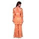 Straight Kurti With Garara-XL-Linen-Orange-2-sm
