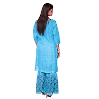 Straight Kurti With Garara