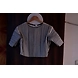 Fashionable Blouse-XL-Linen-Off White OR Black-1-sm
