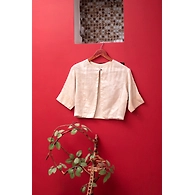 Fashionable Srug-M-Roy Silk-Off White