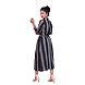 Frock Style Shirt-L-Linen-Black-2-sm