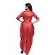 Designer Dress-M-Fletcher Silk-Rust Orange-2-sm