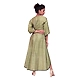C Cut One Piece-M-Jai Shree Cotton-Rust Parrot Green-2-sm