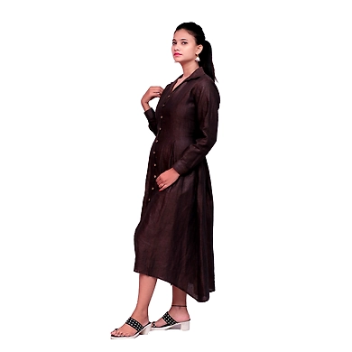 A Line Long Shirt-AFLS-1194