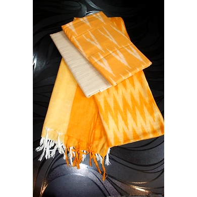 Khadi Suit Set Fabric-100