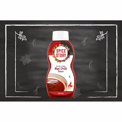 SPICE STORY-RED CHILLI SAUCE 200GM-G24IS01S66RED001