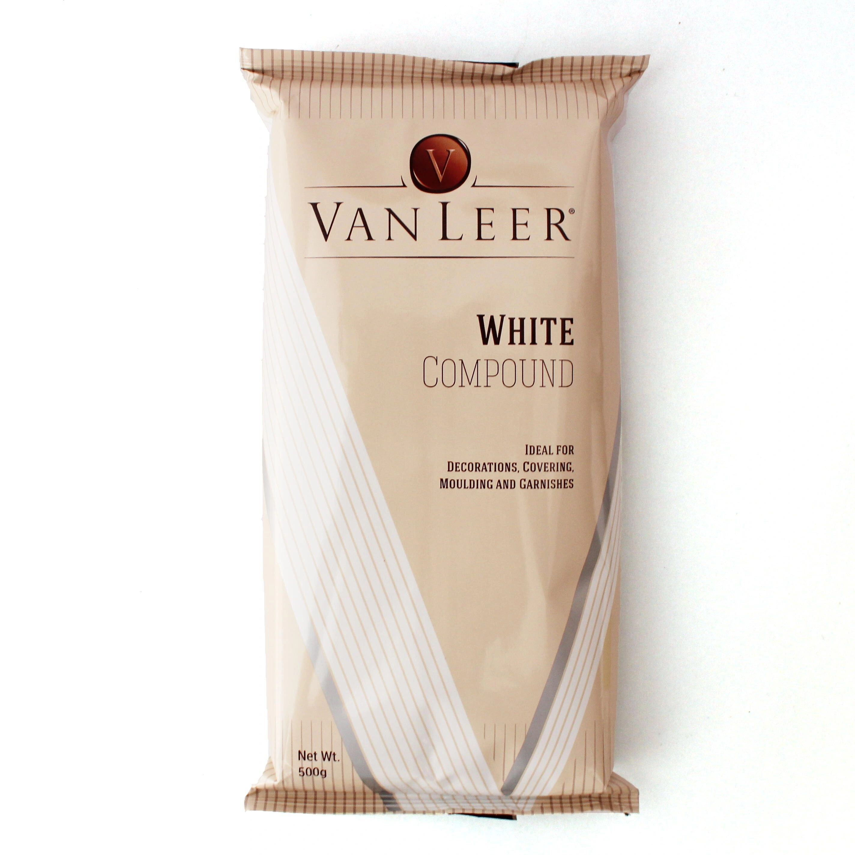 VAN LEER - WHITE COMPOUND CONFECTION 500GMS-B05IC17V10WHI001