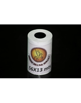 Thermal paper roll 56mm x 13 mtrs pack of 100 rolls