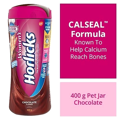 Horlicks Women's Horlicks Health &amp; Nutrition Drink - Chocolate Flavour, No Added Sugar-SKU-HD-056