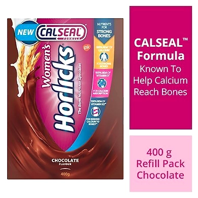 Horlicks Women's Horlicks Health &amp; Nutrition Drink - Chocolate Flavour, No Added Sugar-SKU-HD-057
