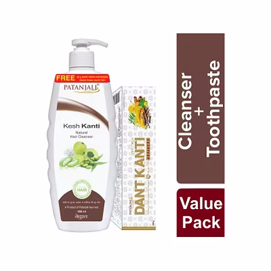 Patanjali KESH KANTI HAIR CLEANSER NATURAL 450 ML-OFFER PACK-GT047