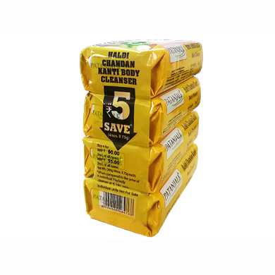Patanjali HALDI CHANDAN KANTI BODY CLN ( 4*1) 100GM-GT067