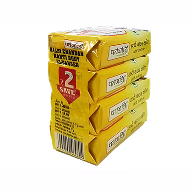 Patanjali HALDI CHANDAN KANTI BODY CLN ( 4*1) 100GM-GT076