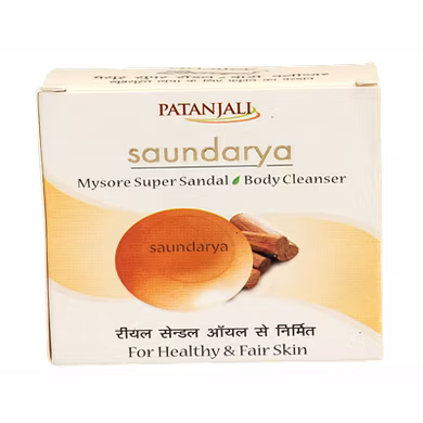 Patanjali SAUNDARYA MYSORE SUPER SANDAL BODY CLEANSER-GT094