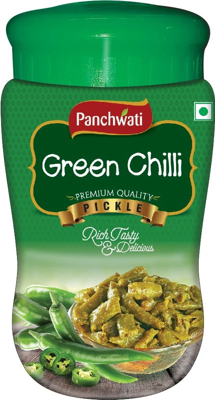 Green Chilli Pickle 1/- KG-PPPL-1139