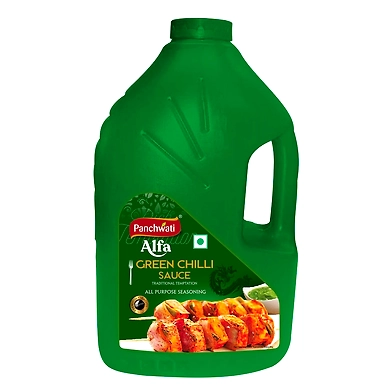 Green Chilli Sauce 5 Kg-PPPL-1157