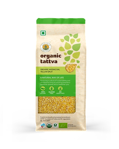 ORGANIC MOONG DAL-10121