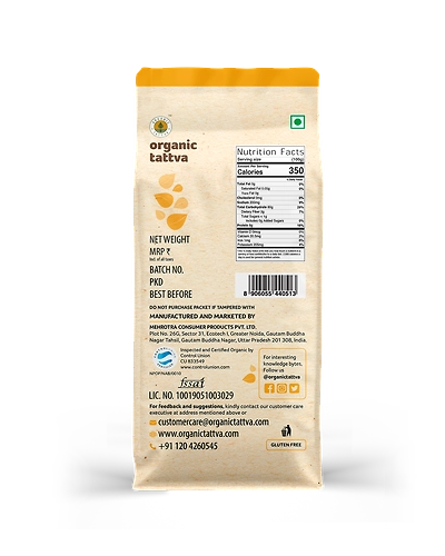 ORGANIC WHITE POHA-500 G-1