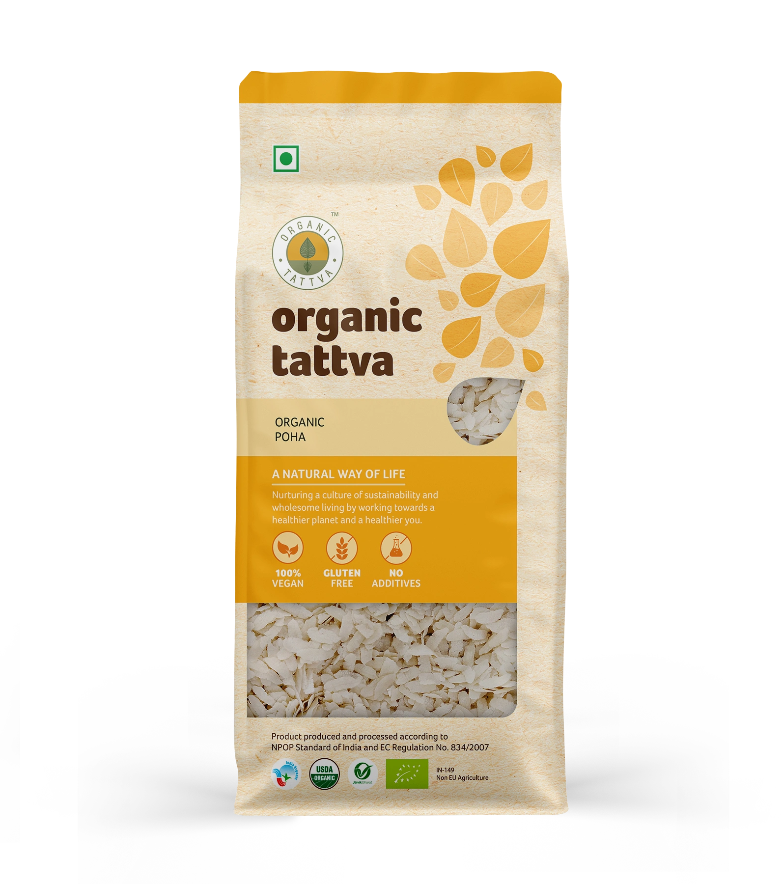 ORGANIC WHITE POHA-10210