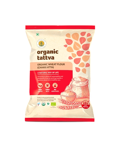 ORGANIC WHEAT FLOUR (ATTA)-10412