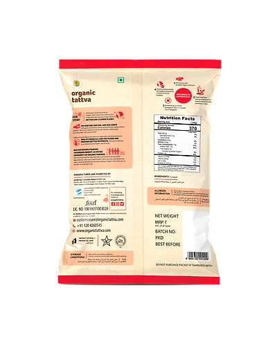 ORGANIC WHEAT FLOUR (ATTA)-5 KG-1
