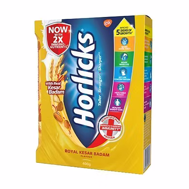 Horlicks Health &amp; Nutrition Drink - Kesar Badam-SKU-ANDIS-0140
