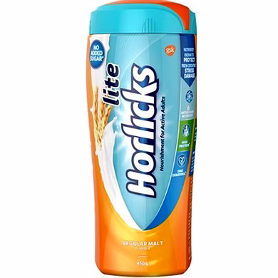 Horlicks Lite Health &amp; Nutrition Drink - Classic Malt-SKU-ANDIS-0157