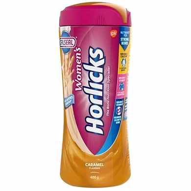 Horlicks Women's Horlicks Health &amp; Nutrition Drink - Caramel Flavour, No Added Sugar-SKU-ANDIS-0162