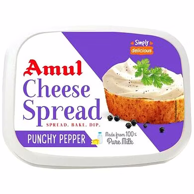Amul Cheese Spread - Punchy Pepper-SKU-ANDIS-0205
