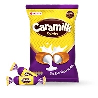 Caramilk Eclairs