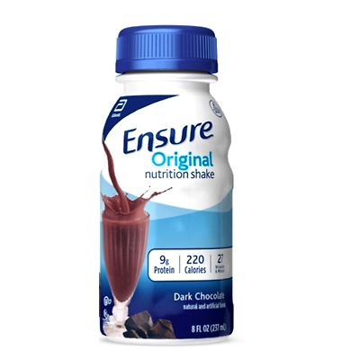Ensure® Original Dark Chocolate Nutrition Shake-SKU-RASS-0185