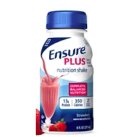Ensure® Plus Strawberry Nutrition Shake
