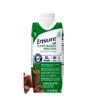 Ensure® Plant-Based Protein Chocolate Nutrition Shake-SKU-RASS-0207