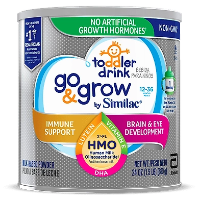 Go &amp; Grow by Similac NON-GMO with 2’-FL HMO Toddler Drink-SKU-RASS-0223