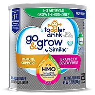 Go & Grow by Similac NON-GMO with 2’-FL HMO Toddler Drink