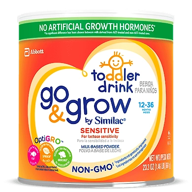 Go &amp; Grow by Similac Sensitive NON-GMO with 2’-FL HMO Toddler Drink-SKU-RASS-0226