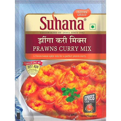 Suhana Prawn Curry Spice Mix Pouch-SKU-KAR-10285