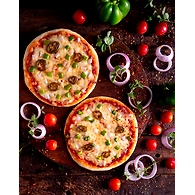 PIZZO-6 INCH SIMPLY VEG PIZZA 120GM