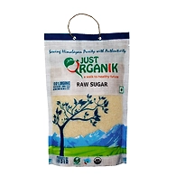 JUST ORGANIK RAW SUGAR UNREFINED 500G