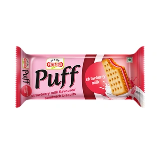 PRIYAGOLD PUFF STRAWBERRY MILK