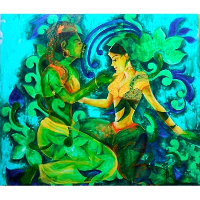 Radha Krishna (A unique Indian art)-13