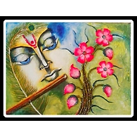 Lord krishna (Mural Painting)