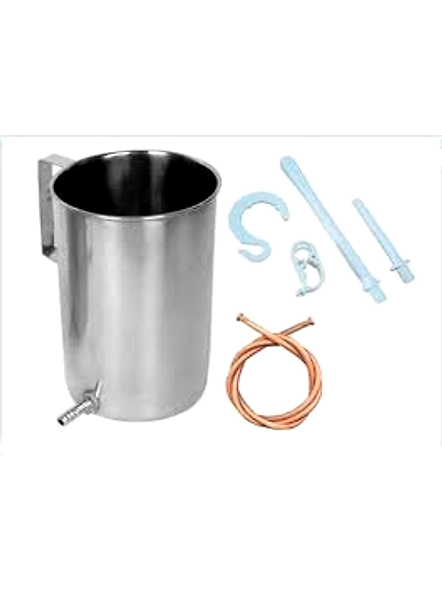 Douche Cans with Douche Tube &amp; Douche Fitting Set-1 Ltr-1