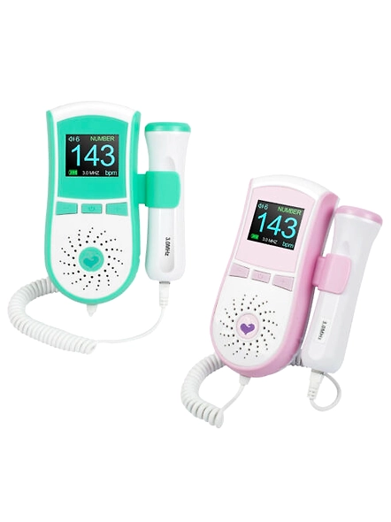 Hand Held Color Fetal Doppler-2