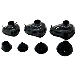 Black Rubber Super Face Mask