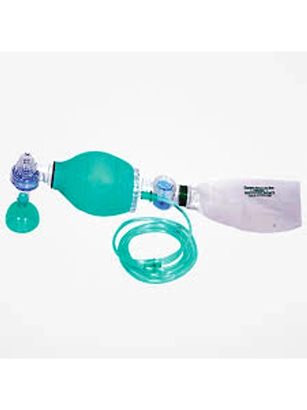 Resuscitator Adult with Pop - off Valve (Green)