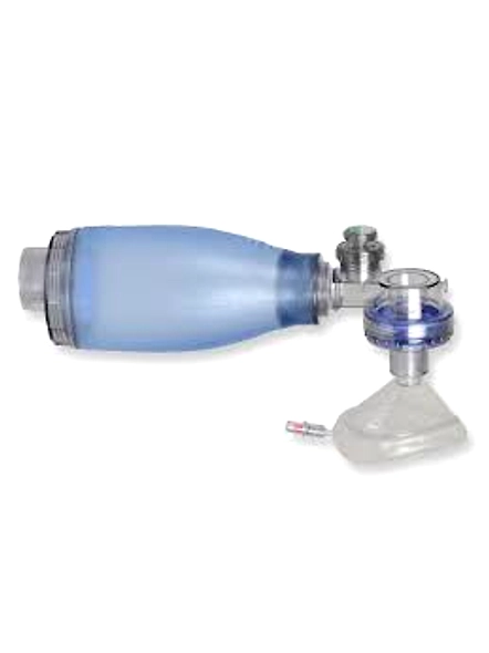 Resuscitator Infant With Pop - Off Valve (Blue)