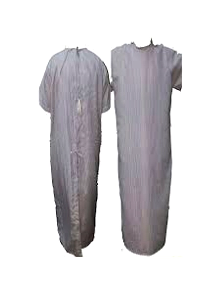 Patient Gown: Bath Rob Shirting-1